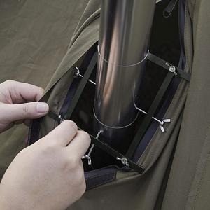 <span class=keywords><strong>Stufa</strong></span> a legna per esterni canna fumaria per tenda protezione termica supporto per tenda calda per tenda camino Anti-scottatura staffa - Product Image 6