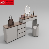 Ensemble de coiffeuse de chambre à coucher au design moderne pour hôtel
