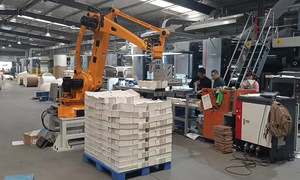 Robot de Paletización de 4 Ejes KOWELL KW1300L-3200, Carga Útil de 300 kg, Alcance de 3200 mm, Robot Industrial de Manipulación y Carga - Product Image 4