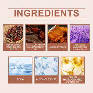 Perfume corporal de mujer de 100ml, fragancia de planta Natural personalizada, elegante, romántico, suave, líquido de nebulización, Etiqueta Privada - Product Image 5