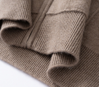 Pull en cachemire 100 % de Mongolie intérieure pour homme, personnalisé et de luxe, avec capuche, en gros, en stock, veste en cachemire pour homme
