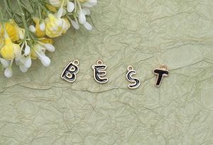 26 Piezas de Dijes de Letras, Colgantes de Alfabeto con Iniciales Esmaltadas de Doble Cara, Suministros de Decoración para Collares, Pulseras, Llaveros y Pendientes DIY - Product Image 6