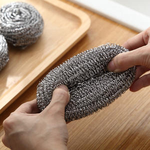 Fregador de cocina de acero, esponjas de malla Jumbo, fregador de platos, fregador de acero inoxidable, productos de cocina - Product Image 4