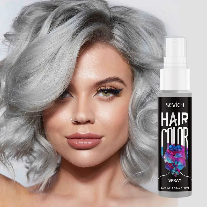 OEM Private Label Fast Color Hair Dye Hairstyle Harmless Hair Coloring Spray Color Coloured