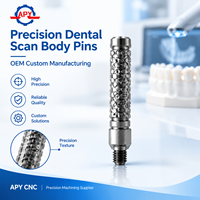 Boîtier de numérisation dentaire sur mesure pour implants, usiné avec précision par CNC en acier inoxydable, fabricant OEM pour laboratoires dentaires