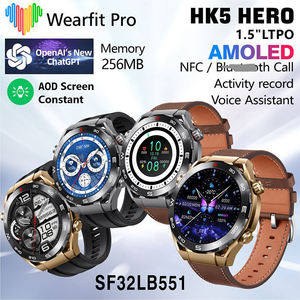 HK5 <span class=keywords><strong>Hero</strong></span> สมาร์ทวอทช์ผู้ชายกันน้ำได้, สมาร์ทวอทช์ออกกำลังกายแบตเตอรี่ขนาดใหญ่380mAh สำหรับกลางแจ้ง - Product Image 2