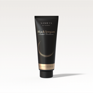 Acondicionador Líquido con Ácido Gálico Nutritivo para un Cabello Suave y Protegido WANMAI29 Nasheta Extracto Herbal de Semilla de Longan Negro 200ml - Product Image 1