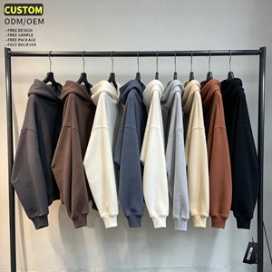Felpe con Cappuccio Personalizzate Ricamate di Alta Qualità, Felpe Unisex Oversize per Streetwear, Produttori di Abbigliamento - Product Image 4