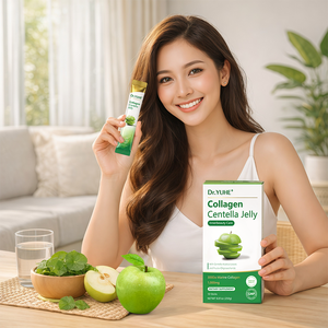 Venta al por mayor OEM: Suplemento de gelatina de belleza sabor manzana, barra de gelatina de colágeno Gotu Kola, gelatina para adelgazar - Product Image 3