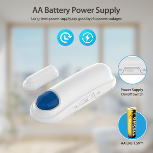 <span class=keywords><strong>HomeKit</strong></span> inalámbrico Zigbee LED <span class=keywords><strong>Sensor</strong></span> de ventana de puerta <span class=keywords><strong>Sensor</strong></span> de contacto alimentado por batería para seguridad de hogar inteligente hecho ABS - Product Image 2