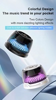 Altavoz G200 Portátil con Luz LED de Colores, Soporte Magnético, Superventas Transfronterizo, Tamaño Pequeño, Plástico, Nuevo Modelo