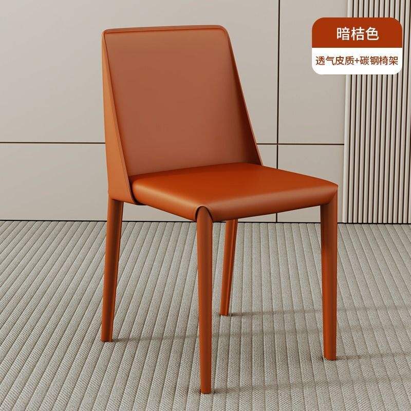 หนังอานม้าเกรดพรีเมียม [สีส้มเข้ม]