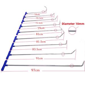 Pro Grade <span class=keywords><strong>gratuit</strong></span> tôle <span class=keywords><strong>crochet</strong></span> barre supérieure Dent Pit corps couche réparation accessoires 30 pièces voiture Dent réparation ensemble d'outils - Product Image 2