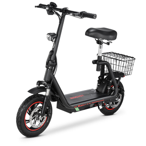 Scooter électrique <span class=keywords><strong>BOGIST</strong></span> M5 Pro de 12 pouces en stock en entrepôt européen avec pneu 48V 15AH 500W siège et porte-bagages - Product Image 3