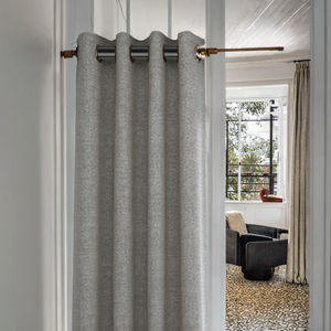 Nouvelle <span class=keywords><strong>Tringle</strong></span> à Rideaux Longue en Métal Noir Style Moderne 2026 pour Fenêtre en <span class=keywords><strong>Baie</strong></span> de Chambre - Product Image 3