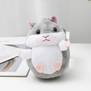 Bán buôn nhồi bông Kawaii những người yêu thích nhỏ nhỏ <span class=keywords><strong>hamster</strong></span> mềm Đồ chơi móc khóa - Product Image 3