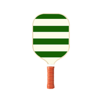 Raquette de pickleball professionnelle de compétition, ultra-légère, en fibre de carbone, sans bordure, nid d'abeille, personnalisée, portable, pour le divertissement