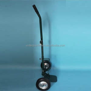 Maceta de acero con mango plegable MOQ bajo más vendida, carrito de jardín con plataforma rodante móvil para plantas en maceta, condición nueva y usada - Product Image 6