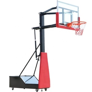 Support de basket-ball mobile et réglable en hauteur, panier de basket-ball portable <span class=keywords><strong>professionnel</strong></span> pour adultes - Product Image 1
