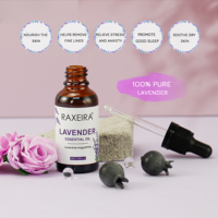 Minyak Lavender Esensial Grosir Pabrik, Sampel Gratis, Label Pribadi, Murni Alami, Kualitas Terbaik untuk Rambut