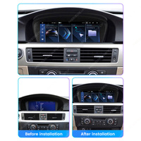 MEKEDE EU STOCK Autoradio Android 8,8 pouces avec Bluetooth DSP GPS pour BMW E60 E61 E62 E90 E92 CCC CIC Double Din OBD