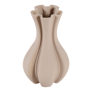 Vaso moderno scolpito e stampato in 3D per l'arredamento del soggiorno, vaso decorativo per fiori da comodino della camera da letto, decorazione da tavolo. - Product Image 4