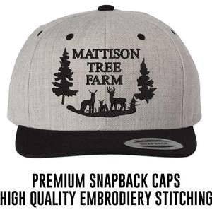 หมวกแก๊ปสแนปแบ็คพรีเมี่ยมขนาด6098เมตรสั่งทำปักด้วยเพิ่มข้อความโลโก้2022ใหม่ - Product Image 5