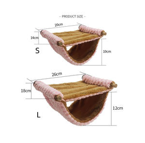 <span class=keywords><strong>Hamaca</strong></span> cálida Sugar Glider Accesorios Plataforma colgante Accesorios <span class=keywords><strong>para</strong></span> hámster <span class=keywords><strong>Nido</strong></span> <span class=keywords><strong>para</strong></span> mascotas - Product Image 5