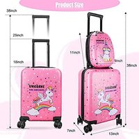 Enfants bagages valise 4 roues enfants chariot bagages enfants enfants bagages chariot voyage pour l'extérieur voyage