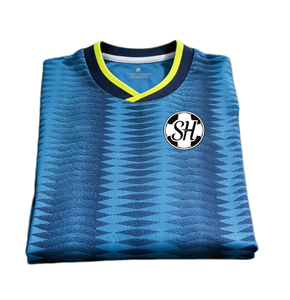 Maillot de <span class=keywords><strong>football</strong></span> d'été inspiré de l'équipe nationale de Colombie, design moderne, respirant, séchage rapide, unisexe, manches courtes, vêtements de sport - Product Image 1