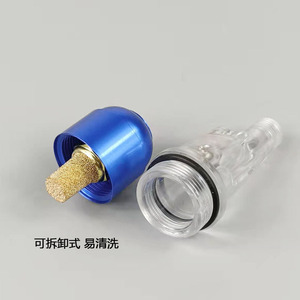 Filtre pour aérographe, séparateur d'eau et d'huile, alimentation par gravité, 2-15psi, pour travaux d'art, peinture de modèles, accessoires en alliage de cuivre et plastiques - Product Image 3
