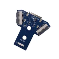 Carte de charge Type-C DIY pour PS4 JDS-040 050 055, circuit de port de charge avec LED, pièce de rechange pour manette PS4 Slim PRO