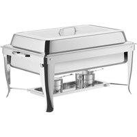 Produits chauds Hôtel restaurant Fournitures En Acier Inoxydable Rectangulaire Multicolore carburant Réchaud Buffet ensemble