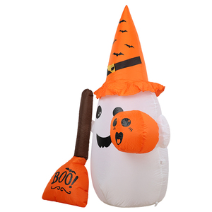 7ft ghost halloween cortile gonfiabile illuminazione decorativa vacanze decorazioni gonfiabili vacanze in cortile gonfiabili decorazioni fantasma - Product Image 4