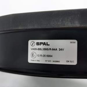 Kipas Pendingin Tanpa Sikat SPAL 8114-01178 VA89-BBL359S/R-94A 24V. - Product Image 4