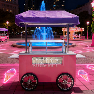 Camion électrique 2025, remorque Carte D'or, camion de restauration, chariot à glace solaire - Product Image 4