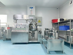 COSMATI-Épilateur liquide <span class=keywords><strong>pour</strong></span> visage et escargot, équipement de fabrication de crème, homogénéisateur sous vide, émulsifiant, CE GMP standard - Product Image 4