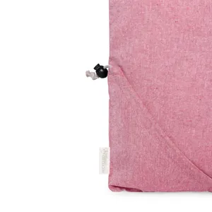 Borsa pieghevole in cotone riciclato, gadget ecologici - Product Image 3