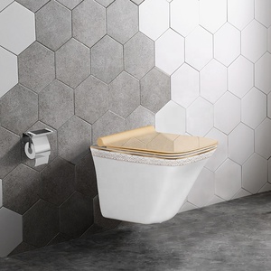 Inodoros de Diseño Moderno al por Mayor, Inodoro de Baño, Inodoro Sanitario, Inodoro Suspendido en la Pared, Hecho en China - Product Image 6