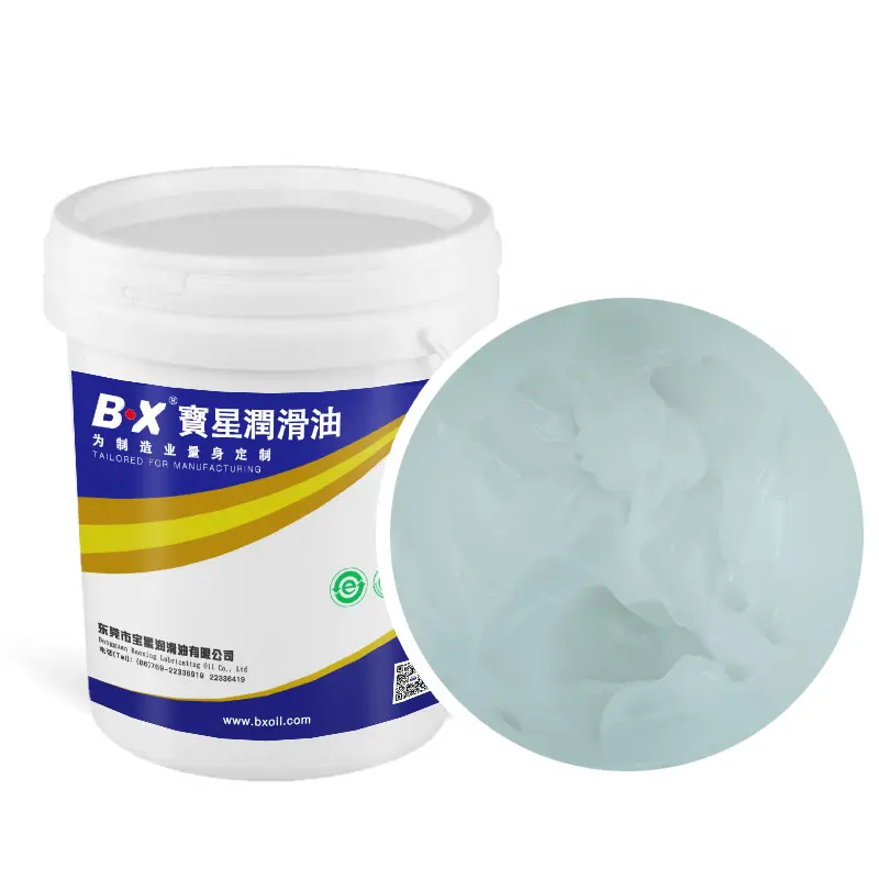 Grasa de Base de silicona translúcida blanca lubricante de China grasa de grado alimenticio