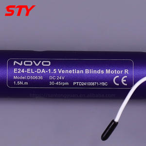 Persianas venecianas motorizadas integradas NOVO E24, persianas enrollables para <span class=keywords><strong>el</strong></span> hogar inteligente, obturador, Motor Tubular de Peine de miel de 24mm - Product Image 3