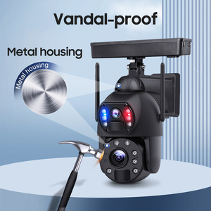Cámara de Vigilancia SECTEC para Exteriores, Panel Solar de 20W, Imagen <span class=keywords><strong>HD</strong></span> de 6MP, Lente Dual, Zoom 20X, Wifi y 4G, Versión Europea - Product Image 2