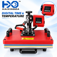 Presse à chaud multifonction 5 en 1 29*38cm 33*45cm pour sublimation et transfert thermique sur T-shirts, mugs, casquettes, assiettes