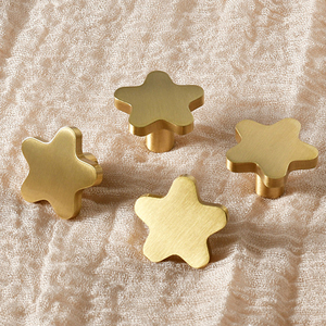 Brass Star <strong>Shape</strong> <strong>Drawer</strong> Children Single Hole <strong>Handle</strong> Cabinet <strong>Drawer</strong> Furniture <strong>Heart</strong> <strong>Shape</strong> Brass <strong>Handle</strong> <strong>Knob</strong> - Product Image 6