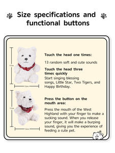 इंटरैक्टिव प्लश खिलौने की बात करते हुए खिलौने की बात करते हुए खिलौना गुड़िया बच्चे - Product Image 6