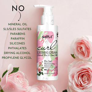 Oem Odm crème définissante de boucles personnalisée huile de karité et de rose naturelle crème définissante de boucles hydratée lotion coiffante pour les boucles - Product Image 6