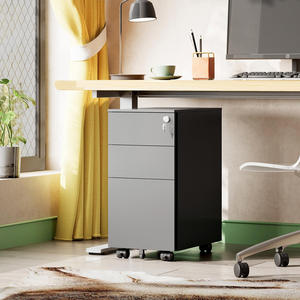 Mueble de Oficina Minimalista con Cajones, Diseñado para una Apariencia Elegante y Soluciones de Almacenamiento Prácticas - Product Image 6