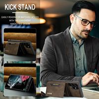 Étui portefeuille magnétique en cuir PU pour téléphone, avec porte-cartes, pour S25 S23 S22 Ultra, idéal pour les hommes d'affaires - Produit Dropshipping