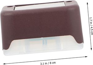 Outdoor Abs <b>Led</b> Solar Power Stair Step Fence Lamp Solar <b>Led</b> Garden Wall <b>Lights</b> - Product Image 4