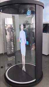 75 بوصة هولوتوب حجم الإنسان 3D الهولوغرام اسطوانة عرض الواقع الافتراضي AI التفاعل معرض معدات المتحف - Product Image 5